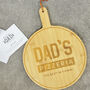 Wooden Pizza Board Father's Day Gift With Free Card, thumbnail 3 of 5