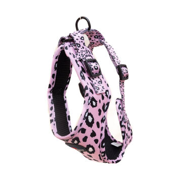 Funk The Dog Harness Pink Leopard, 6 of 9