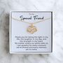 Special Friend Necklace – Infinity Heart Pendant, Friendship Gift For Her, thumbnail 1 of 11