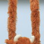 Highland Brown Cow Snuggly Hand Muff, All Ages, thumbnail 3 of 5