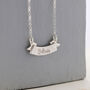 'Believe' Banner Word Necklace, thumbnail 4 of 4