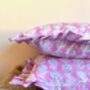 Indian Blockprint Cushion, thumbnail 3 of 3