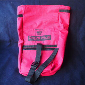 Recycled, Repurposed Royal Mail Bicycle Pannier Bags, 7 of 9
