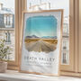 Death Valley California Travel Poster, thumbnail 3 of 7