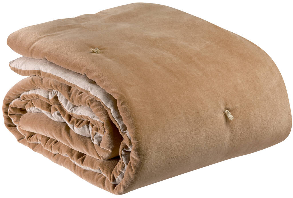 Knotted Velvet Throw In Assorted Colours By Idyll Home