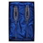 Personalised Little Hearts Swarovski Champagne Flutes, thumbnail 6 of 6