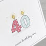 Birthday Candle Age Card, thumbnail 2 of 7
