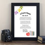 Personalised Poem Print End Of Term Gift For Teacher, thumbnail 3 of 8