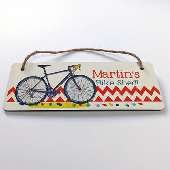 Personalised Bike Shed Sign, 10 of 11