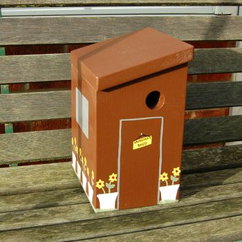 Personalised Garden Shed Bird Box, 3 of 7