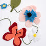 Wildflower Garland Beginner Felt Craft Kit, thumbnail 3 of 7