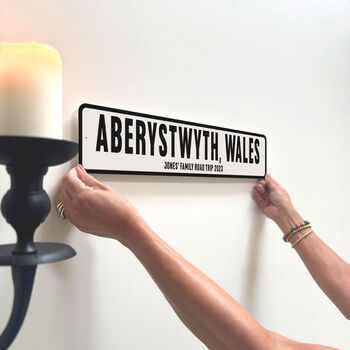 Personalised 'Holiday' Street Sign, 9 of 9