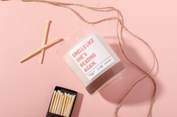 She's Reading Again Candle Gift Box For Book Lovers, 2 of 6