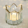 Tulip Glass Tea Light Holder, thumbnail 1 of 4