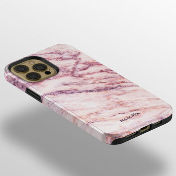 Pink Galaxy Marble Tough Case For iPhone, 2 of 4