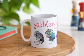 Gobblers Ceramic Bird Mug, 5 of 8