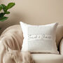 Personalised Song Lyrics Cushion, thumbnail 1 of 6
