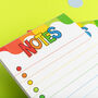 Colourful Notes A6 Notepad, thumbnail 5 of 5