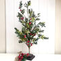 Christmas Berry Table Top Tree, thumbnail 1 of 2