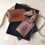 Mr And Mr Personalised Leather Luggage Tags, thumbnail 1 of 3