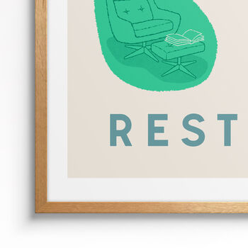 Illustrative Cycling Terms Poster, Gift For Bike Lover, 5 of 9