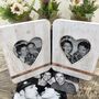 Personalised Double Heart Photo Frame, thumbnail 5 of 7