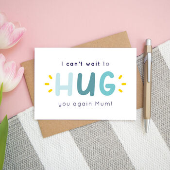 I Can't Wait To Hug You Again Card, 4 of 8