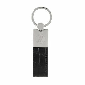 Black Leather Key Chain, 3 of 7