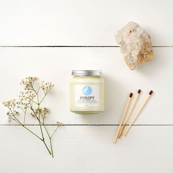 Purify Vegan Soy Aromatherapy Candle, 4 of 8