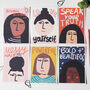 The Ladies Pack Of Six Postcards, thumbnail 1 of 8