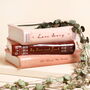 Personalised Ceramic Stack Of Books Planter, thumbnail 3 of 4