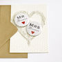 Personalised Mini Magnets Wedding Card, thumbnail 3 of 6