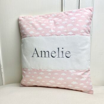 Cloud Name Cushion Baby Pink, 3 of 12