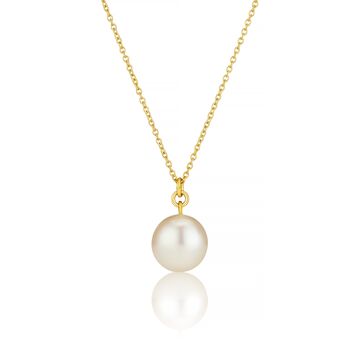 Large Pearl Pendant With Longer Chain, 2 of 5