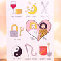 Personalised Valentine's Couple Portrait Love Card, thumbnail 2 of 4