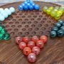 Wooden Marble Chinese Checkers Board Games, thumbnail 3 of 4