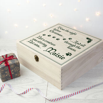 Personalised Pets Twas The Night Before Christmas Box, 4 of 6