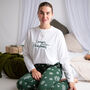 'Christmas With The Family' Personalised Pyjamas, thumbnail 2 of 8