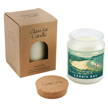 Carbis Bay Scented Glass Jar Candle • Coastal Living • Gift Box, 3 of 3