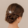 Pearl Floral Hair Vine, thumbnail 7 of 11