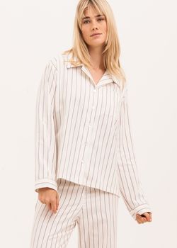 Women's Traditional Pyjamas In Soft Brushed Cotton, 2 of 4