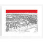 Liverpool Screen Print Football Stadium, thumbnail 2 of 5