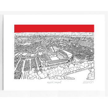 Liverpool Screen Print Football Stadium, 2 of 5