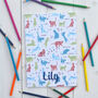 Personalised Cats Design Journal Drawing Book, thumbnail 1 of 3