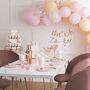 Rose Gold Bride To Be Hen Party Banner, thumbnail 2 of 2