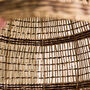 Natural Seagrass Stripe Easy Fit Ceiling Shade, thumbnail 4 of 4
