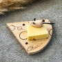 Wooden Cheese Board With Mouse Cheese Wire, thumbnail 2 of 8