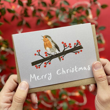 Robin Christmas Cards, 4 of 5