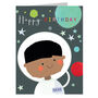 Mini Spaceman Happy Birthday Card, thumbnail 3 of 5