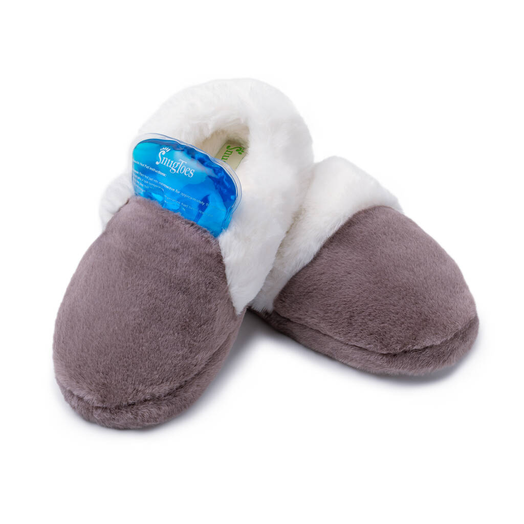 Microwavable Slippers for Women and Men - Small Heated Booties Warming  Slippers for Heat Therapy | Microwave Heated Foot Warmers/Socks  -Comfortable Heated Slippers Woman and Men (Light Grey) : Amazon.ca:  Clothing, Shoes